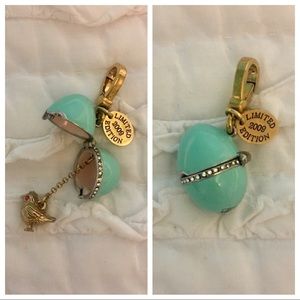 RARE Juicy Couture Blue Robbin Egg Hatch 🐣 Charm